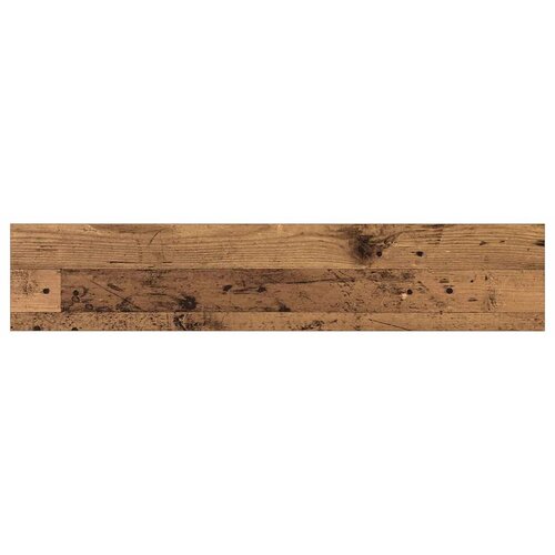 Police za knjige 4 pcs Smeđa 100 x 20 x 1,5 cm Slike