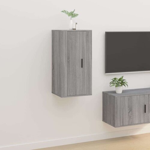  Zidni TV ormarić Boja sivog hrasta sonome 40x34 5x80 cm Slike