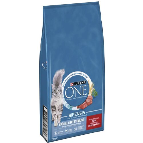 Purina ONE Sterilized govedina - 2 x 7,5 kg Slike