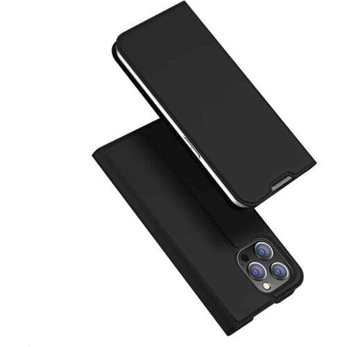 Dux ducis Skin Pro &ndash; Gladko usnjeno preklopno ohi&scaron;je za Motorola Edge 40 Neo črno Cene