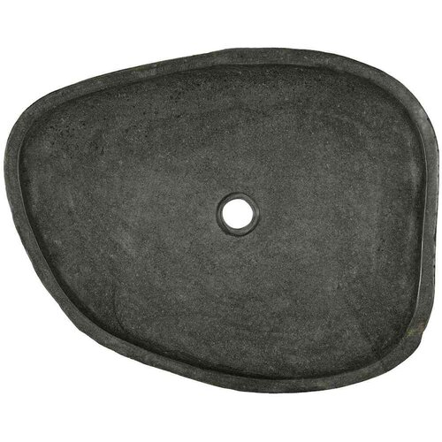 VidaXL Sudoper Siva (55-65) x (40-50) x 6 cm Rijeka kamen Slike