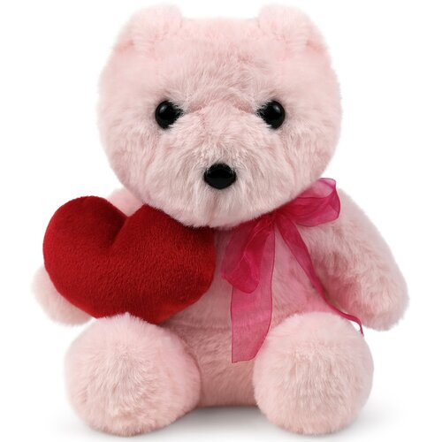 WP Merchandise Roza medvedek Ellie s srčkom pli&scaron;asta igrača (21 cm), (21605338) Cene