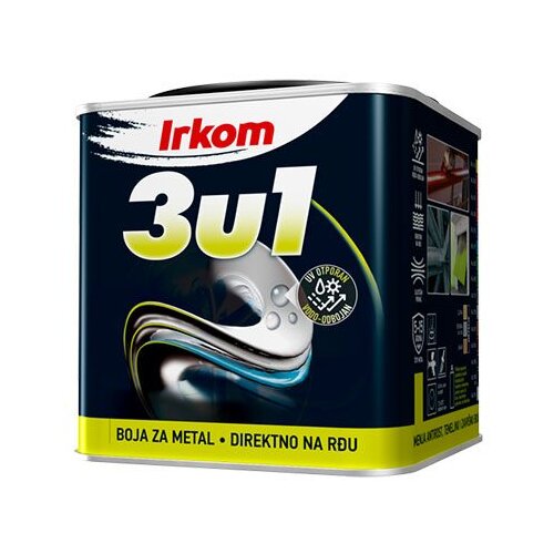 Irkom 3U1 CRNI 9005 0,75L Slike