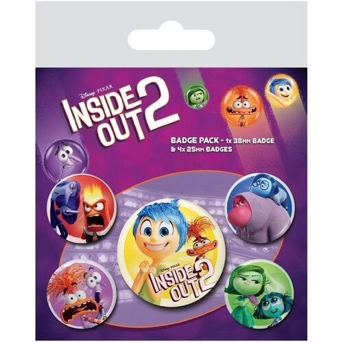 Pyramid Bedževi Inside Out 2 ( Emotional Duos ) - Badge Pack Cene