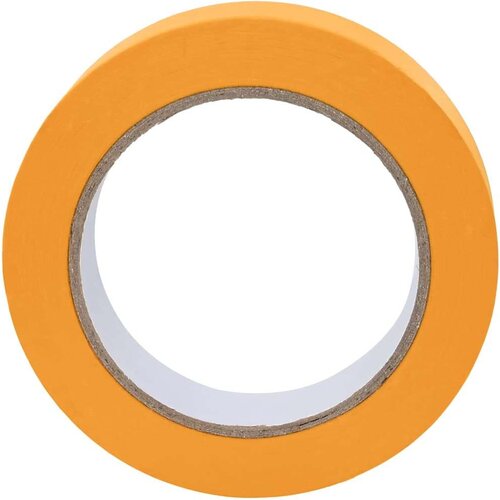 VidaXL Trake za maskiranje slikara 24 pcs Žuta 25mm x 50m Papir Slike