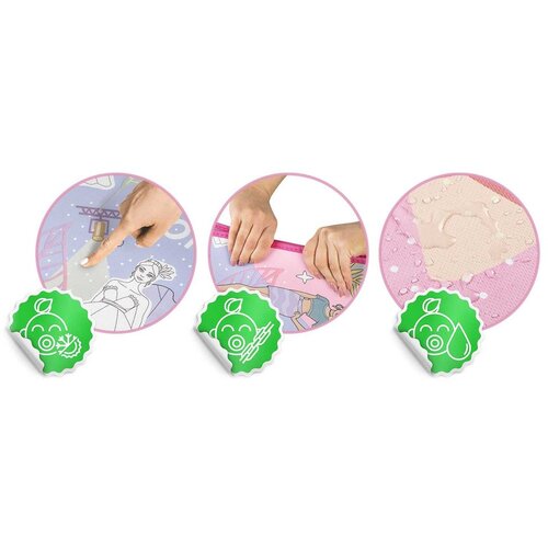 Ricokids model Fashion XXL podloga za bojanje + flomasteri GRATIS 200 x 120 cm Slike