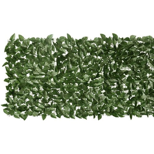  zastor s tamnozelenim li&amp;scaron;ćem 400 x 75 cm Slike