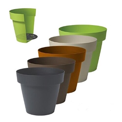 Gardino gardino-saksija melrose okrugla 30CM-10L moka Cene