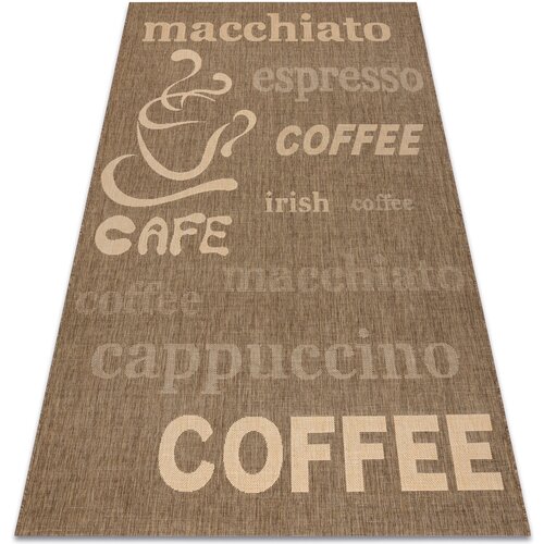 RugsX Preproge Preproga v videzu sisala FLOORLUX 20221 coffee 200x290 cm Kostanjeva Cene