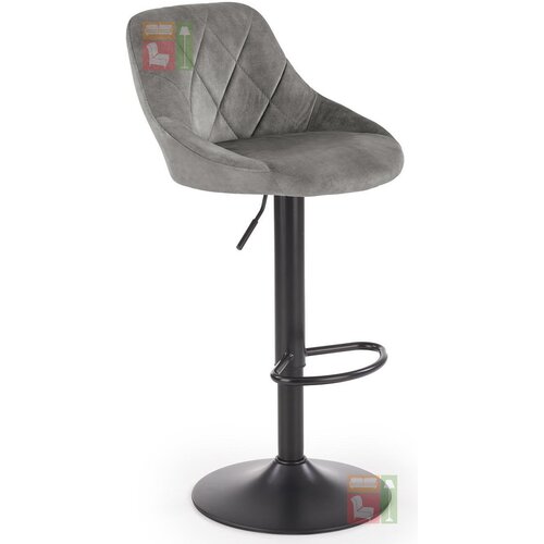Halmar Barska stolica 106x47 cm siva/crna Cene