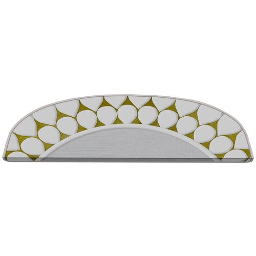 Vitaus Rumeni/kremno beli komplet preprog za stopnice 16 ks 20x65 cm The Baloon &amp;ndash; Slike