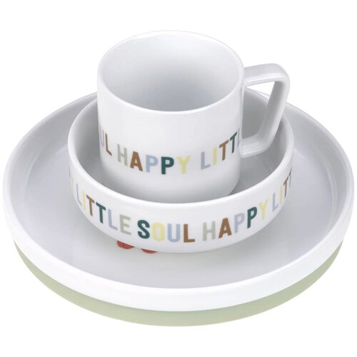 L&amp;auml;ssig komplet jedilni set porcelan Happy Fruits lemon cherry Slike