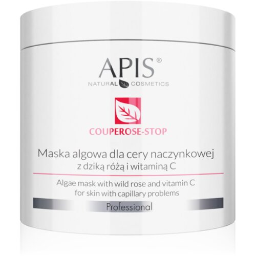 Apis Professional COUPEROSE-STOP Maska za Lice za Kožu Sklonu Kuperozi sa Divljom Ružom i Vitaminom C 200g | APIS COSMETICS | Kozmo Cene