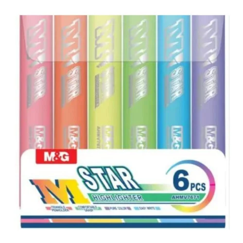 M&G Markeri Textliner set 6/1 u olovci AHMV7671