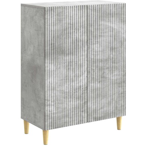 vidaXL Strani šal Betonsko siva 66 x 34,5 x 90 cm Inženirski les, (5000217433) Cene