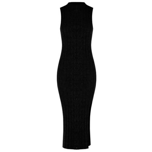 Rinascimento Dolge obleke CFM0011977003 Črna Slike