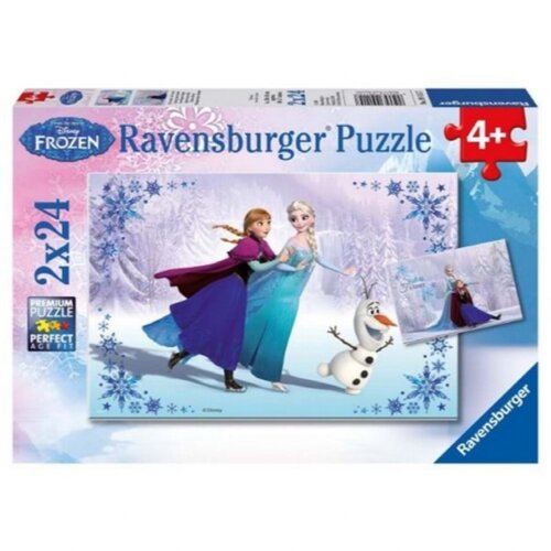 Ravensburger puzzle (slagalice) - Frozen klizaju Slike