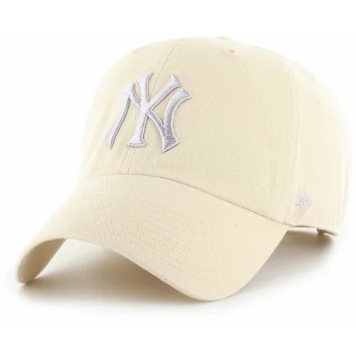  MLB NEW YORK YANKEES CLEAN UP Klupska kapa, bež, veličina
