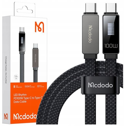 McDodo USB-C HITRO POLNJENJE KABEL ZA SAMSUNG JABOLKO USB TIPA C 100W 1M VODIL, (21748047) Cene