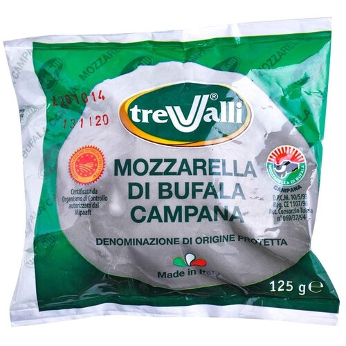 Nepoznato Mozzarella TREVALLI Buffalo 125g Cene