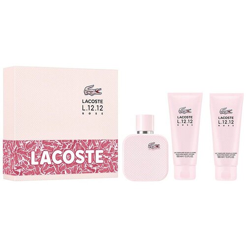 Lacoste L.12.12 Rose Set - 3 komada Slike