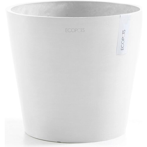 Ecopots Amsterdam cvetlični lonec - bel - Ø 30 cm Cene