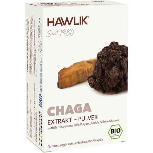 BIO Chaga izvleček + prah - 60 kaps. Slike