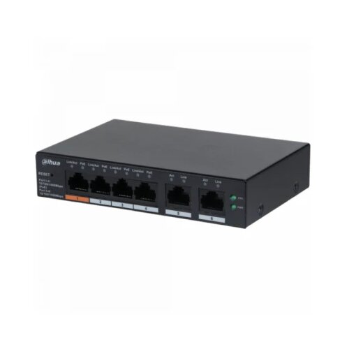 Dahua CS4006-4GT-60 6-Port cloud managed desktop gigabit switch with 4-Port poe Cene