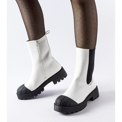 Gemre White classic insulated ankle boots Porcigatone Cijene