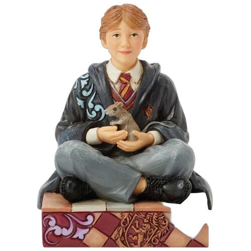 Jim Shore figura harry potter - wizarding whiskers - ron personality pose Slike