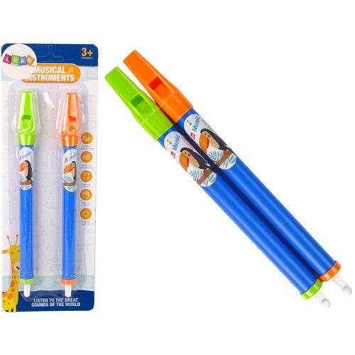  Set od dvije flaute za djecu sa motivom životinja - plava Cene