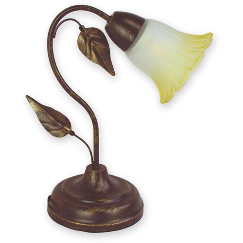 Brilagi Stona lampa BLOSSOM 1xE27/40W/230V patina/mesing Slike
