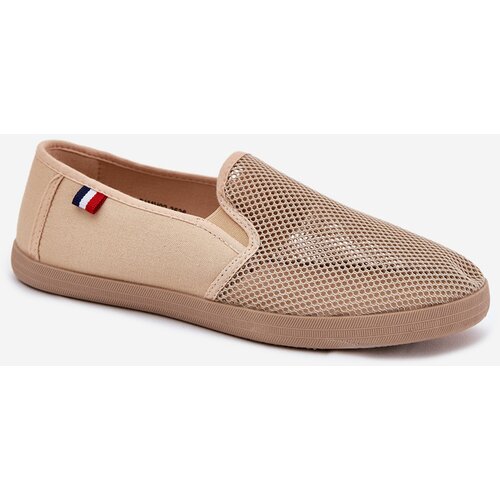 EVENTO Men's Perforated Sneakers Beige Koboru Cene