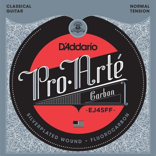 D&amp;#039;Addario EJ45FF Pro Arte Cyna/Carbon Normal Tension žice za klasičnu gitaru Slike