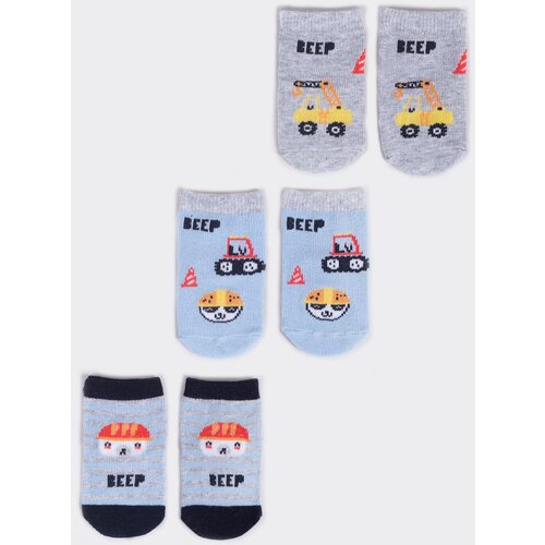Yoclub Kids's 3Pack Baby Boy's Socks SKA-0110C-AA30-001 Slike