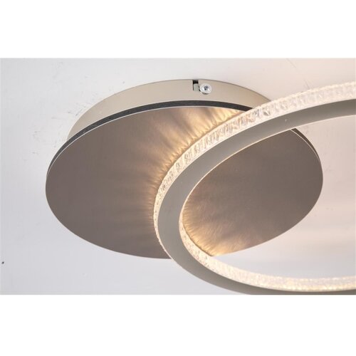 Searchlight 37121CP - led prigu&amp;scaron;iva stropna svetiljka specifikacije LED/18W/230V 3000K 35x45 cm Slike