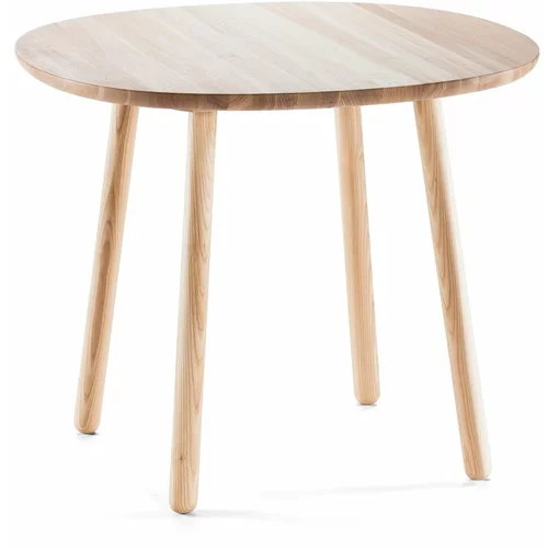 EMKO Jedilna miza iz masivnega lesa Naïve, ⌀ 90 cm