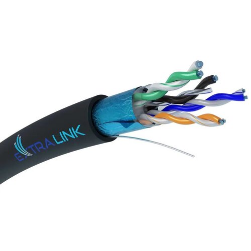 Extralink CAT5E FTP (F /UTP) External Gelazed | Twisted-pair network cable | 305M Cijene