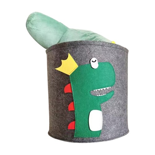 MAGIO Korpa za dečiju sobu Dinosaurus, Siva Slike