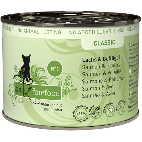  Varčno pakiranje catz finefood 24 x 200 g - Losos & perutnina Cene