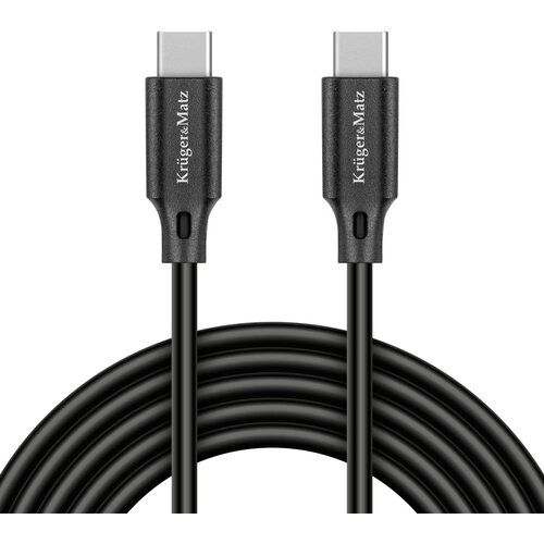  KRUGER&amp;amp;MATZ USB-C na USB-C kabl za brzo punjenje i prenos podataka, 100W, dužina 2,5 m, model KM1261 Slike