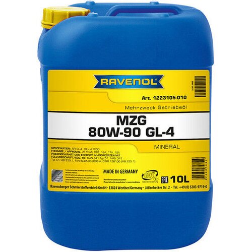 RAVENOL Ulje za menjače MZG 80W-90, 10 l Cene