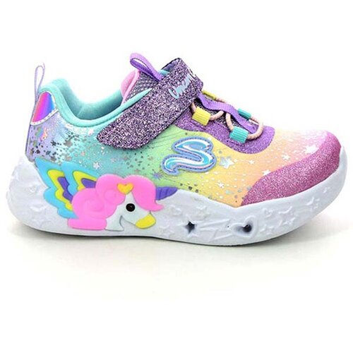 Skechers Nizke superge Unicorn Charmer - Twilight Dream Modra Cene