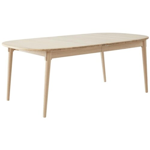 Hammel Furniture Proširiv blagovaonski stol od punog hrasta u prirodnoj boji 106x184 cm Miro – Cijene