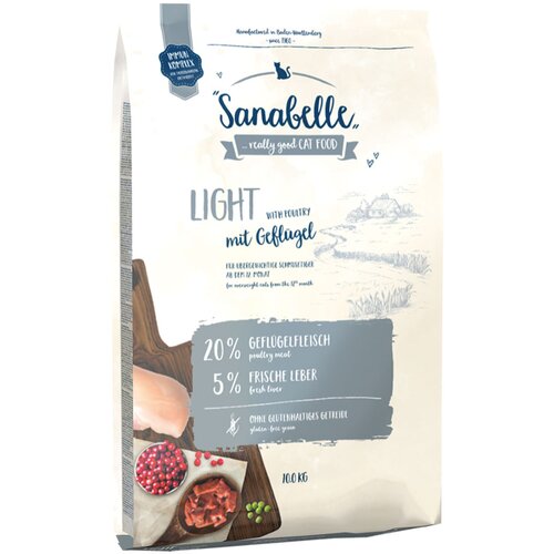 Sanabelle Ekonomično pakiranje 2 x 10 kg: 20 kg - Light Cijene