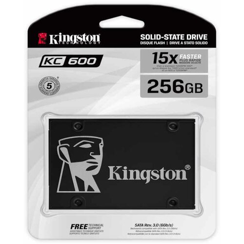 Kingston SSD KC600 256GB/2.5/SATA 3/crna Cene