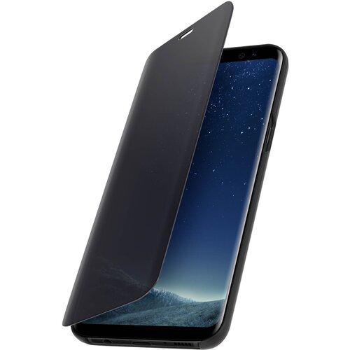 AVIZAR Preklopna torbica, zrcalna torbica za Samsung Galaxy S8 Plus, stoječi ovitek &ndash; črna, (20526343) Cene