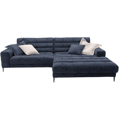 Pure Home Lifestyle SEDEŽNA GARNITURA, gladka tkanina temno modra Cene