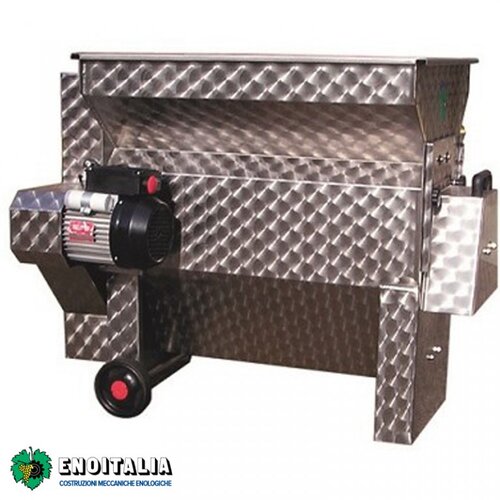 Enoitalia Muljača električna sa odvajanjem peteljke i pumpom &oslash;60 - 2HP ARNO 25 INOX Cene