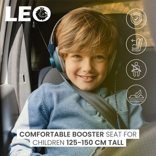CARETERO LEO auto sjedalica za djecu,siva (125-150 cm) Slike
